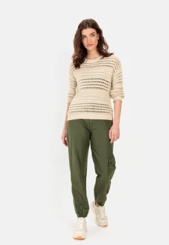 Loose Fit Cargo aus einem Baumwoll-Leinenmix