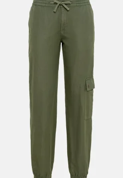 Loose Fit Cargo aus einem Baumwoll-Leinenmix