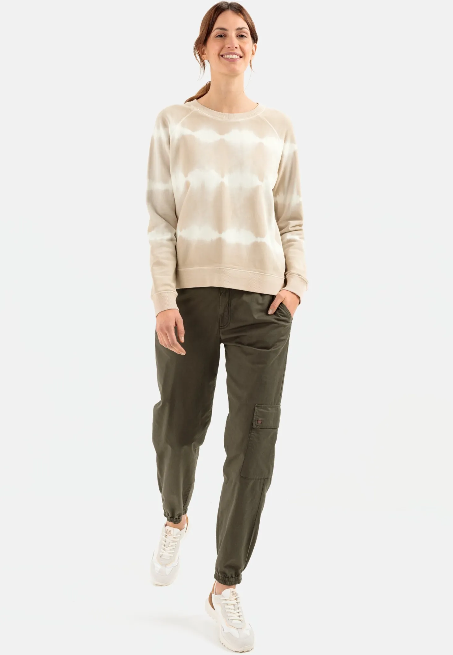 Loose fit Cargo mit Kordelzug