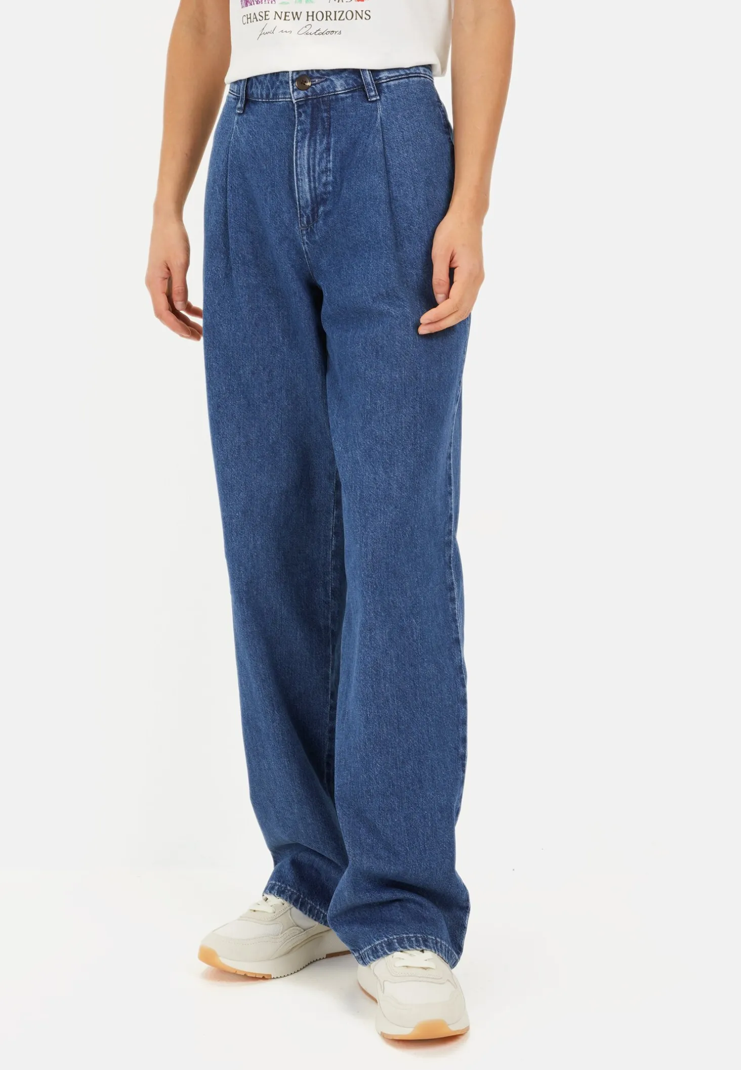 Loose Fit Denim aus reiner Baumwolle