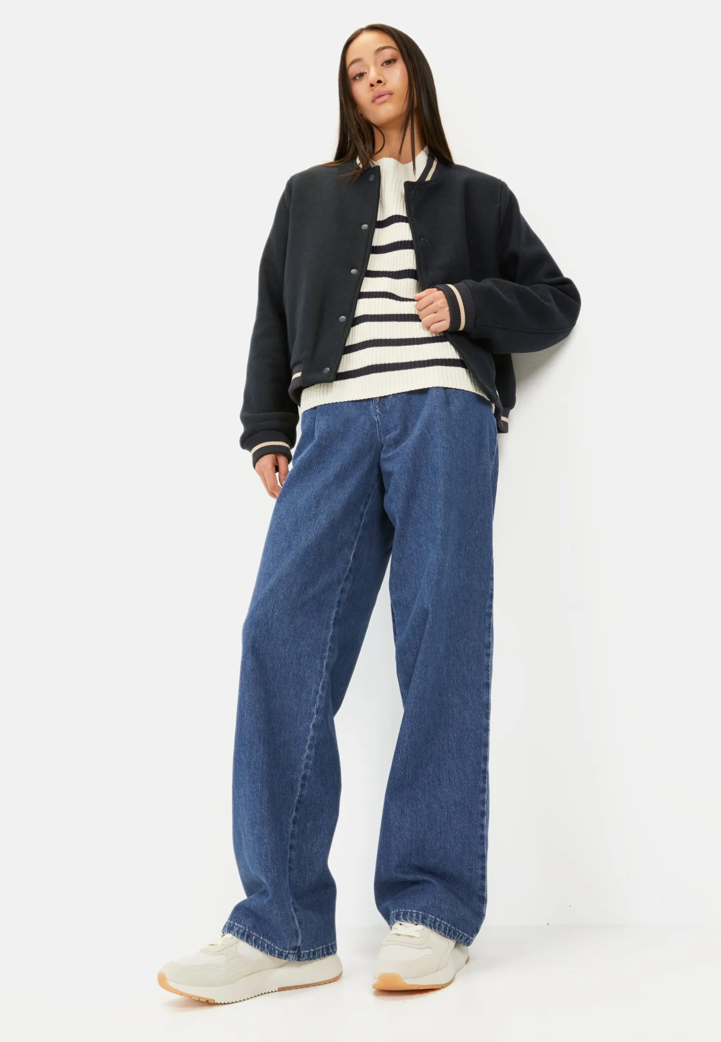 Loose Fit Denim aus reiner Baumwolle