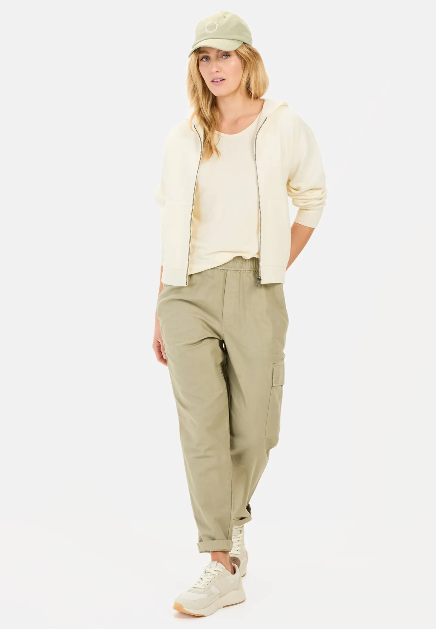 Loose Fit Hose aus Leinenmix