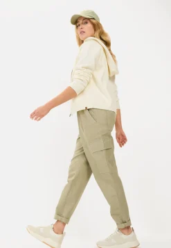 Loose Fit Hose aus Leinenmix