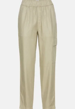 Loose Fit Hose aus Leinenmix