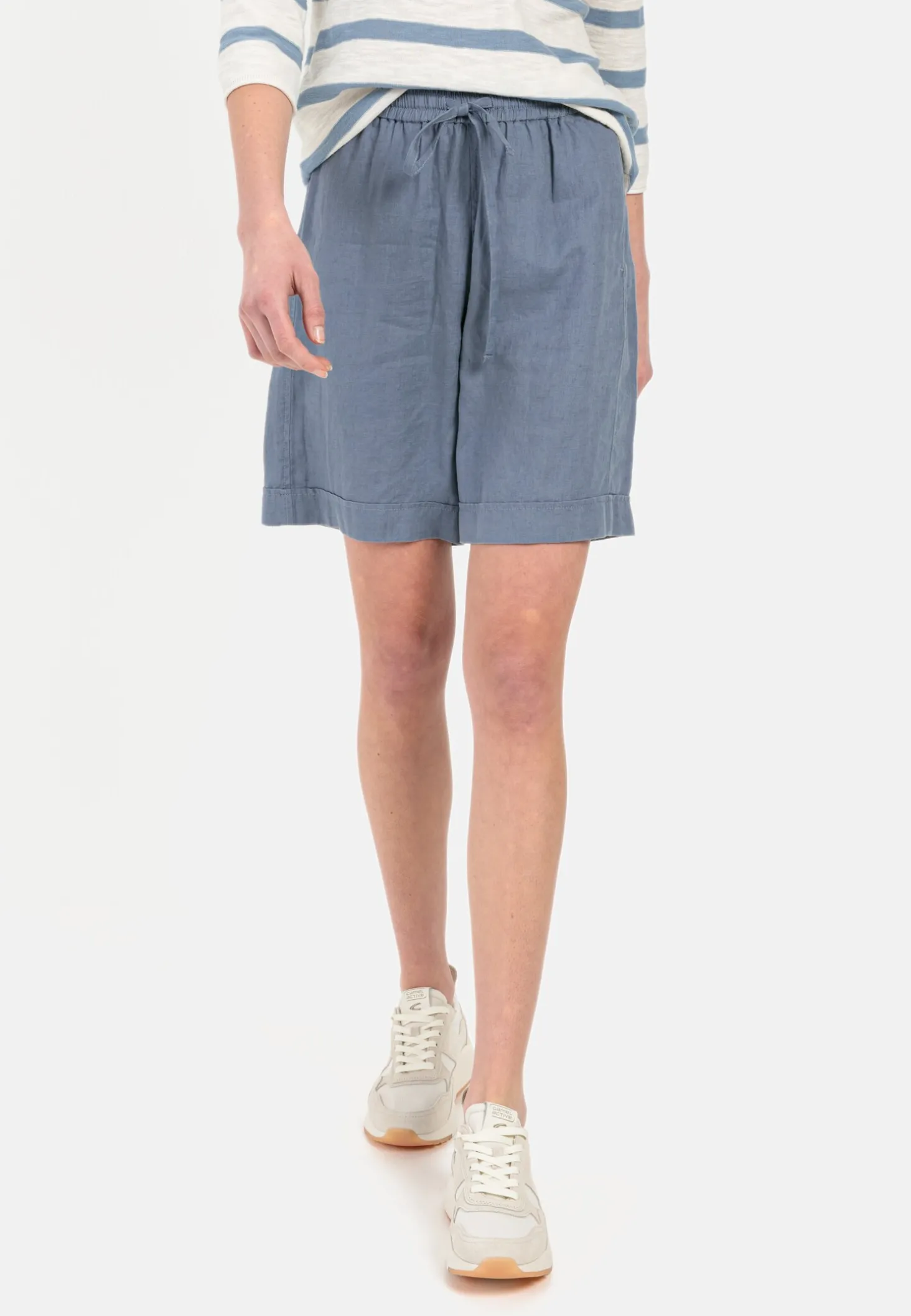Loose Fit Leinenshorts