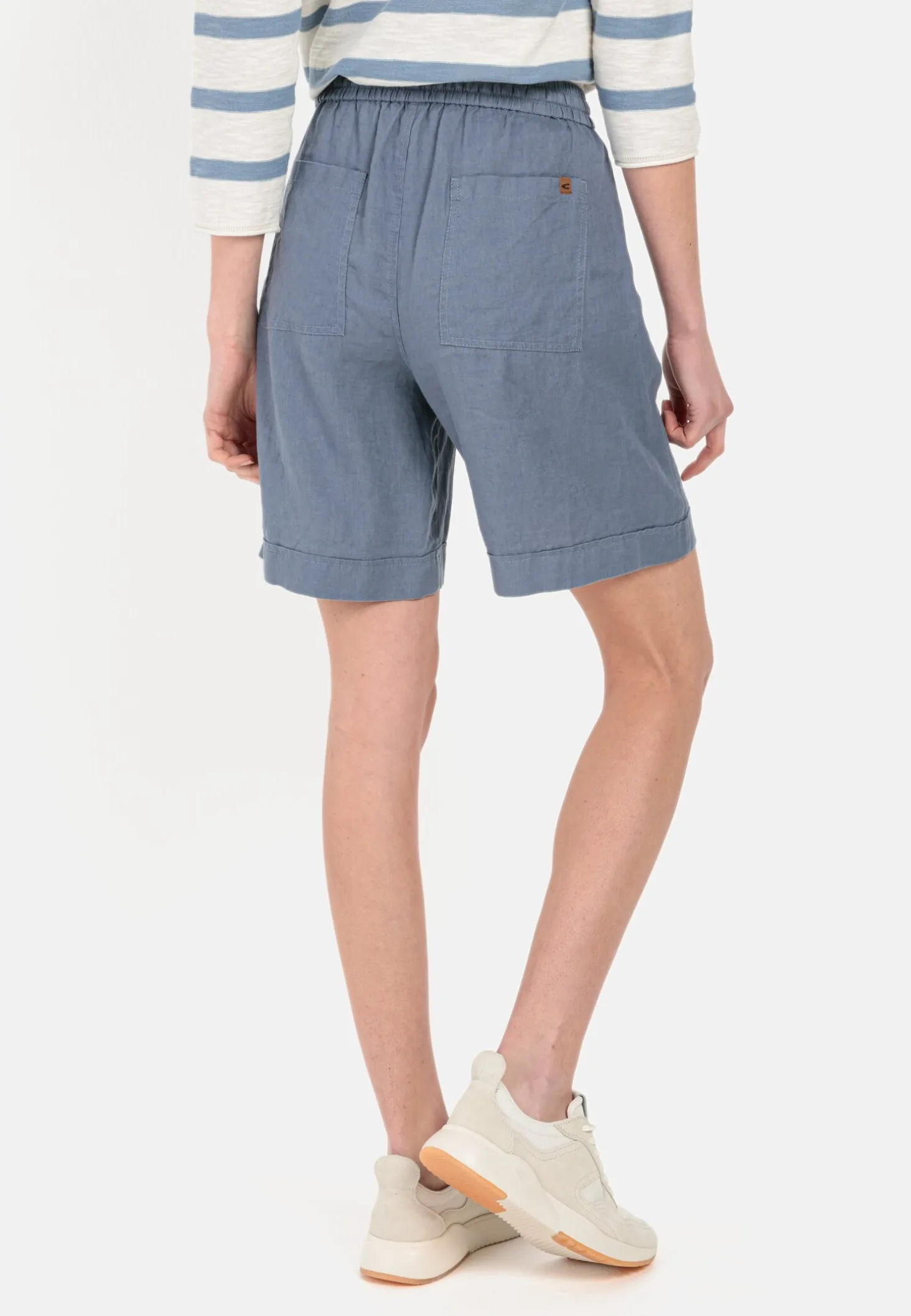 Loose Fit Leinenshorts