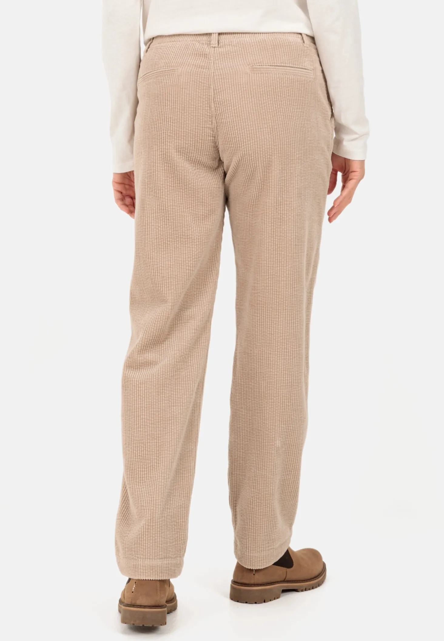 Loose Fit Softcordhose aus Baumwolle