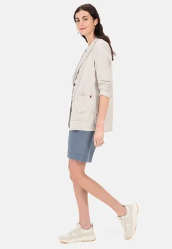Lässiger Blazer im Leinenmix