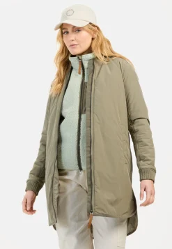 Mantel aus recyceltem Polyester