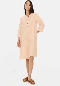 Mittellanges Kleid mit Rückenfalte