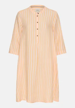 Mittellanges Kleid mit Rückenfalte