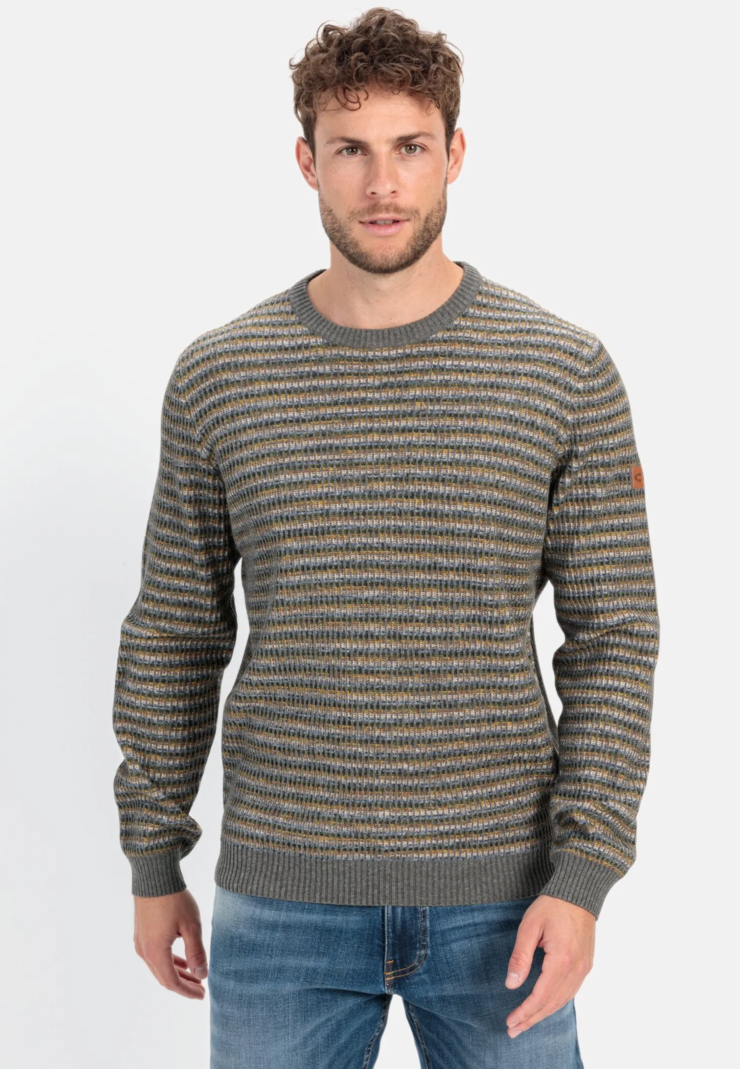 Mouline Strickpullover im Streifenmuster