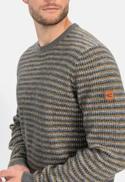 Mouline Strickpullover im Streifenmuster