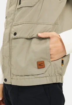 Outdoor-Weste mit Stehkragen