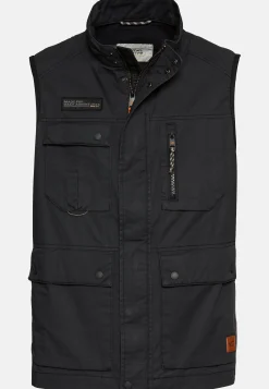 Outdoor-Weste mit Stehkragen
