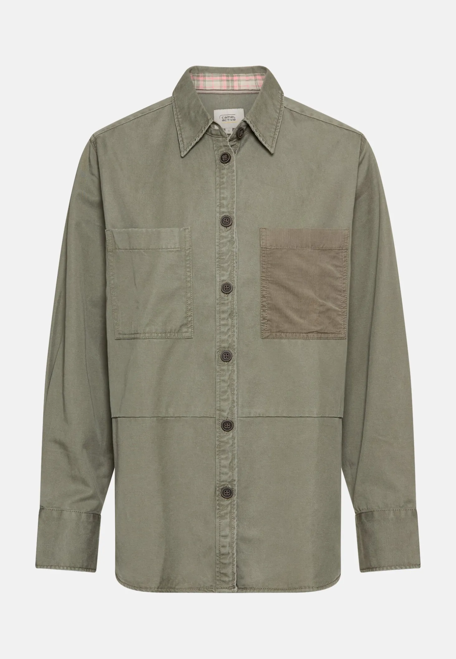 Overshirt aus Baumwoll-Lyocell-Mix