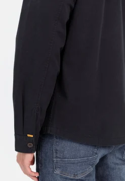Overshirt aus reiner Baumwolle
