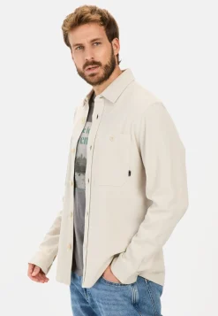 Overshirt aus reiner Baumwolle