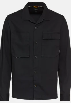 Overshirt aus reiner Baumwolle