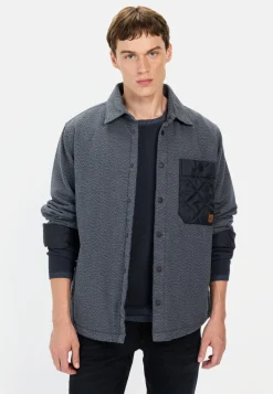 Overshirt aus reiner Baumwolle