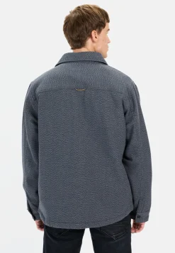 Overshirt aus reiner Baumwolle
