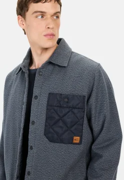 Overshirt aus reiner Baumwolle