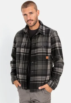 Overshirt im Karomuster