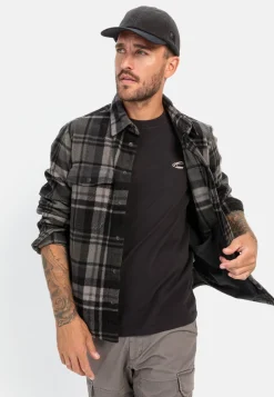Overshirt im Karomuster