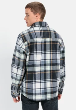 Overshirt im Karomuster