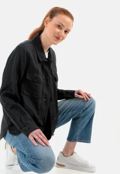Overshirt im sommerlichen Leinenmix