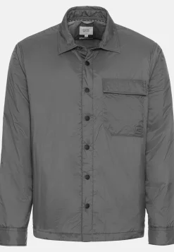 Overshirt mit Druckknöpfen