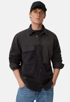 Overshirt mit Hemdkragen