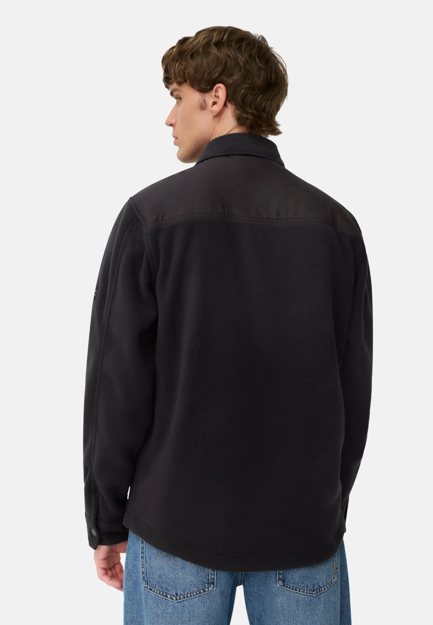 Overshirt mit Hemdkragen