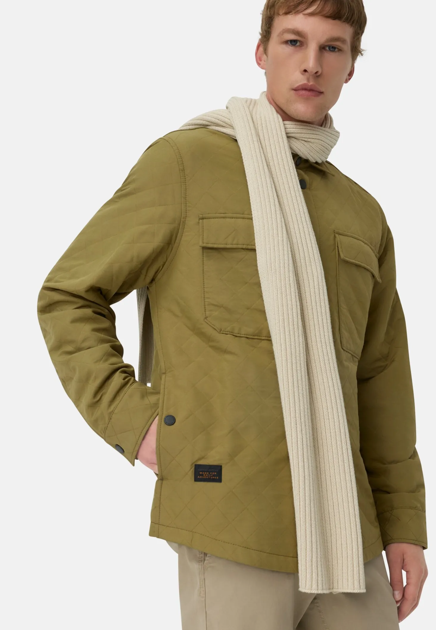 Overshirt mit Seitentaschen