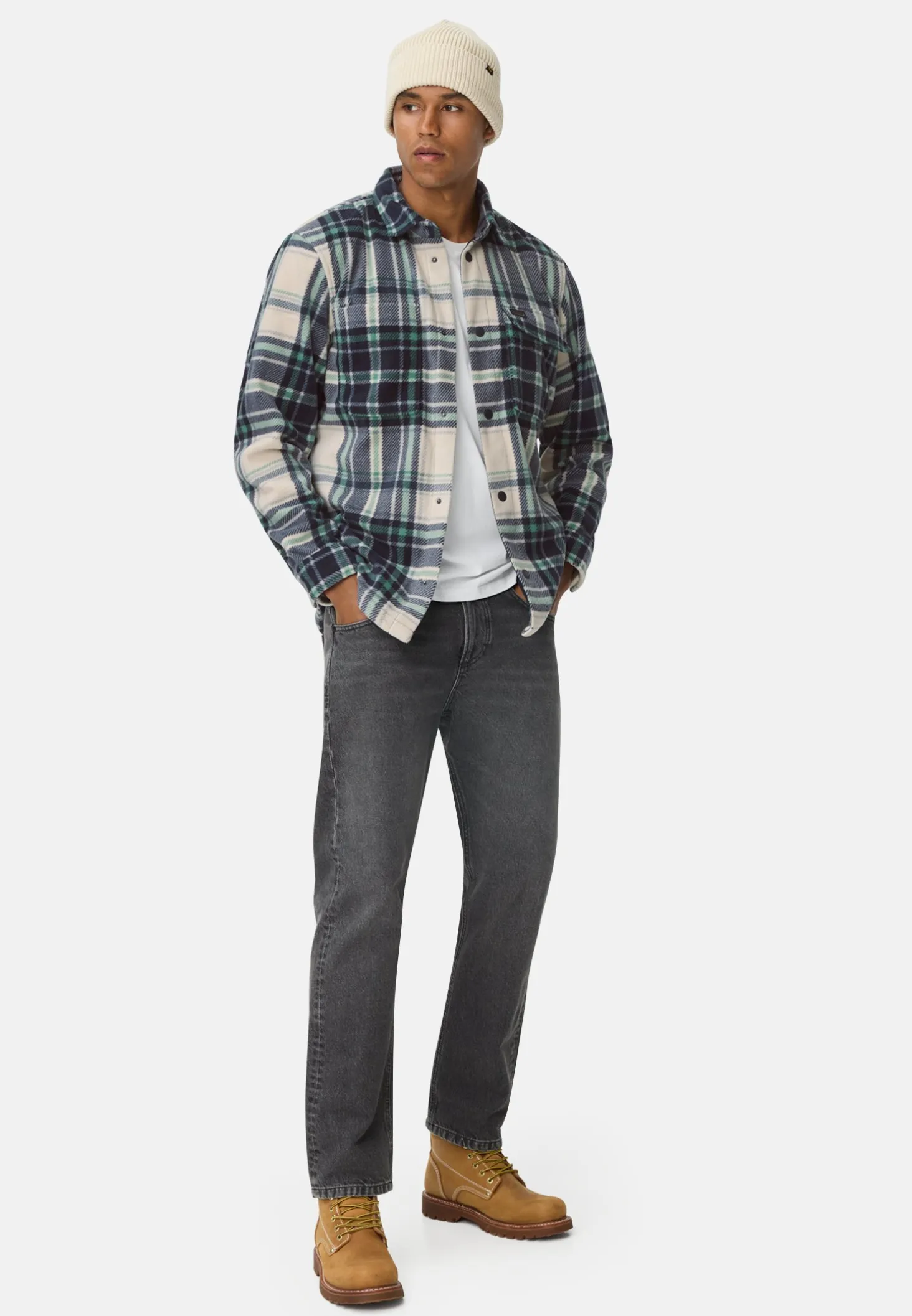 Overshirt mit Seitentaschen