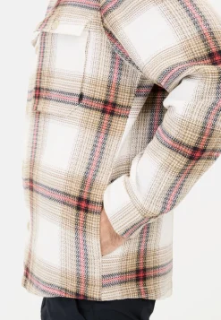 Overshirt mit seitlichen Eingrifftaschen