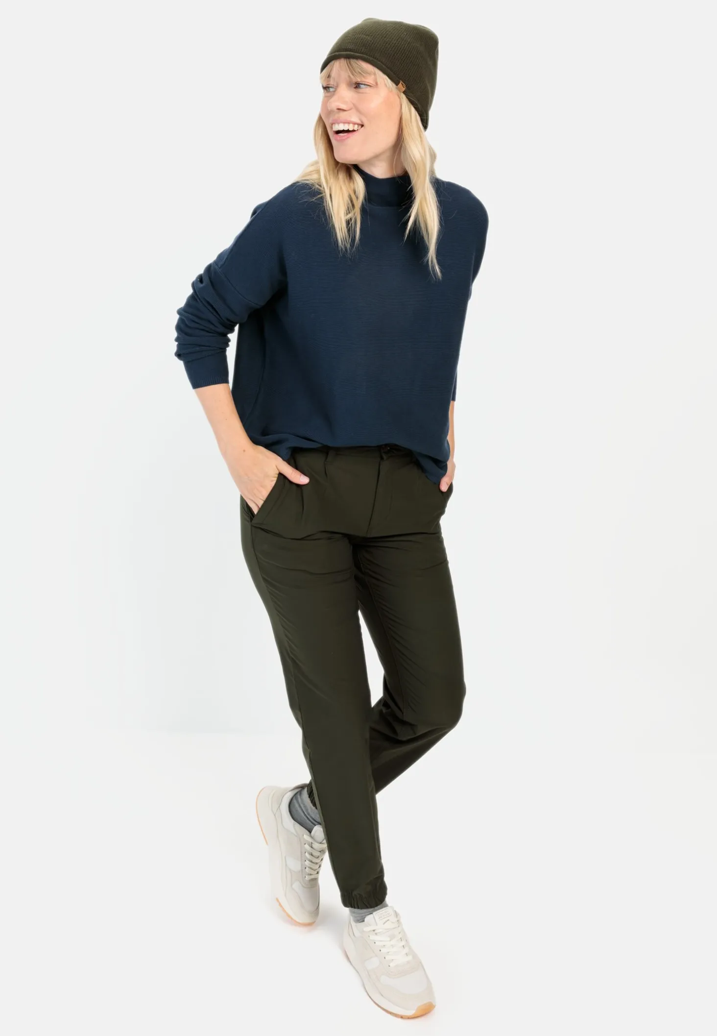 Oversized Pullover mit Rundhalsausschnitt