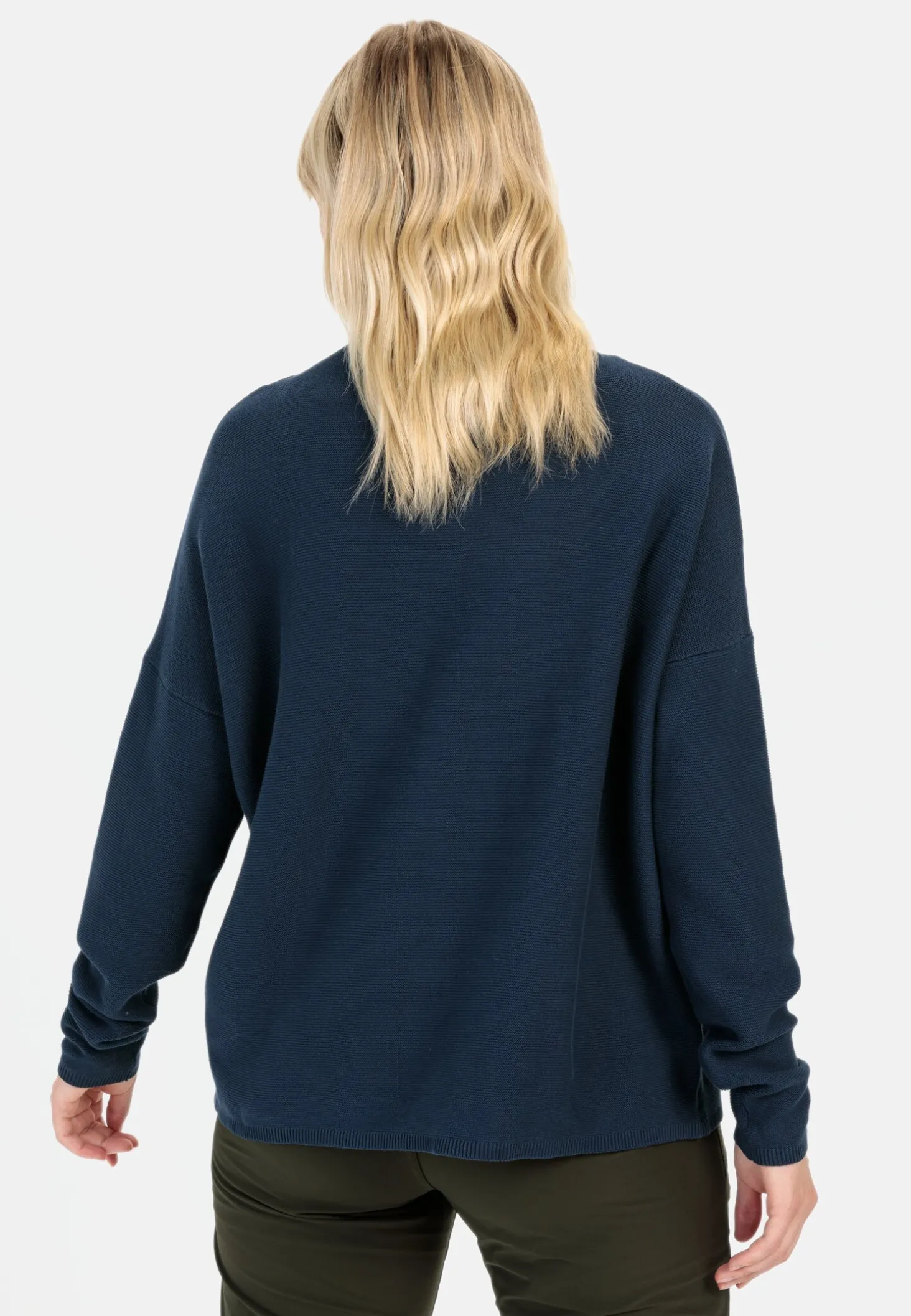 Oversized Pullover mit Rundhalsausschnitt