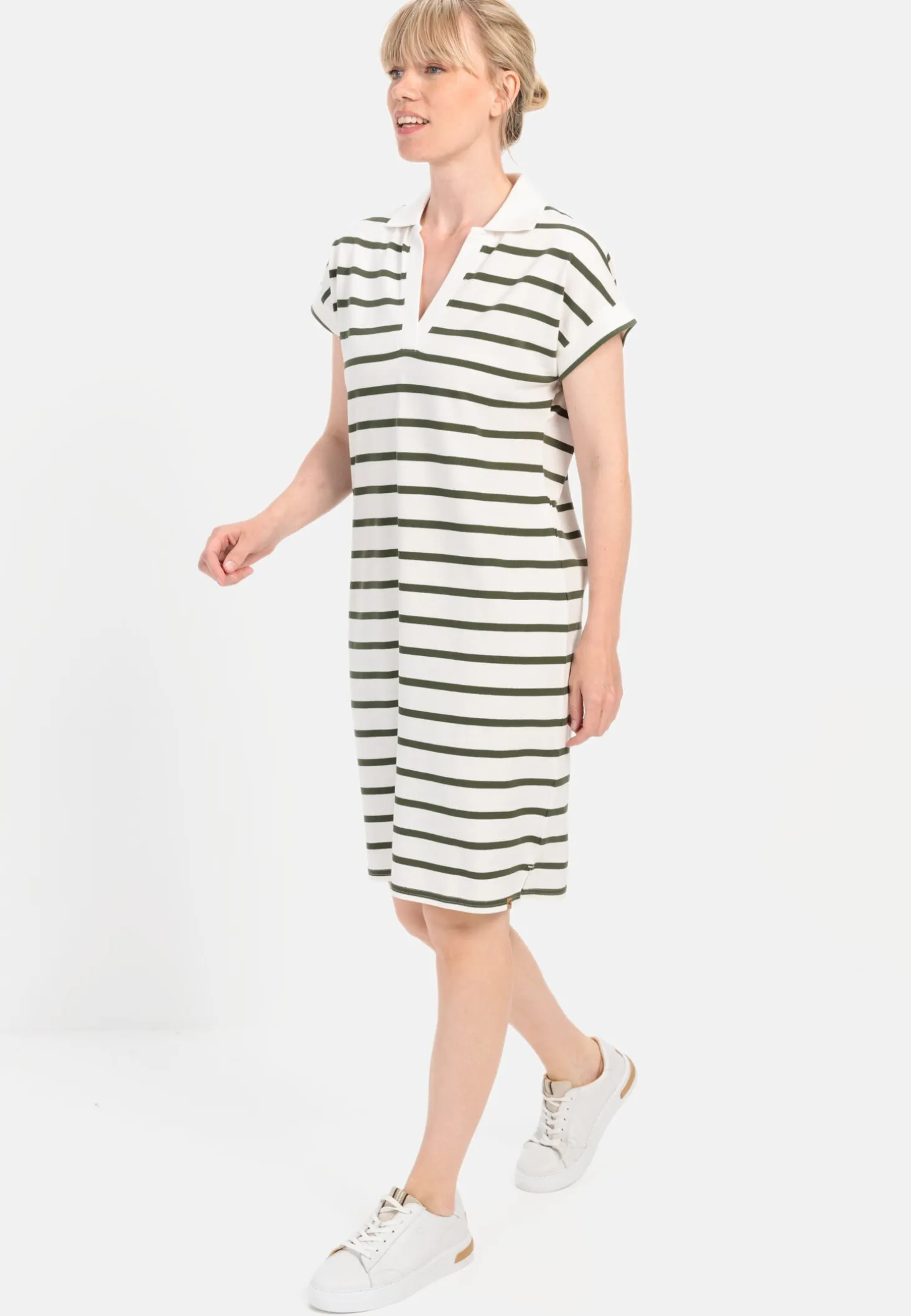 Piqué Polokleid aus zertifiziertem Organic Cotton
