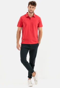 Piqué Poloshirt aus reiner Baumwolle