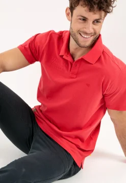 Piqué Poloshirt aus reiner Baumwolle