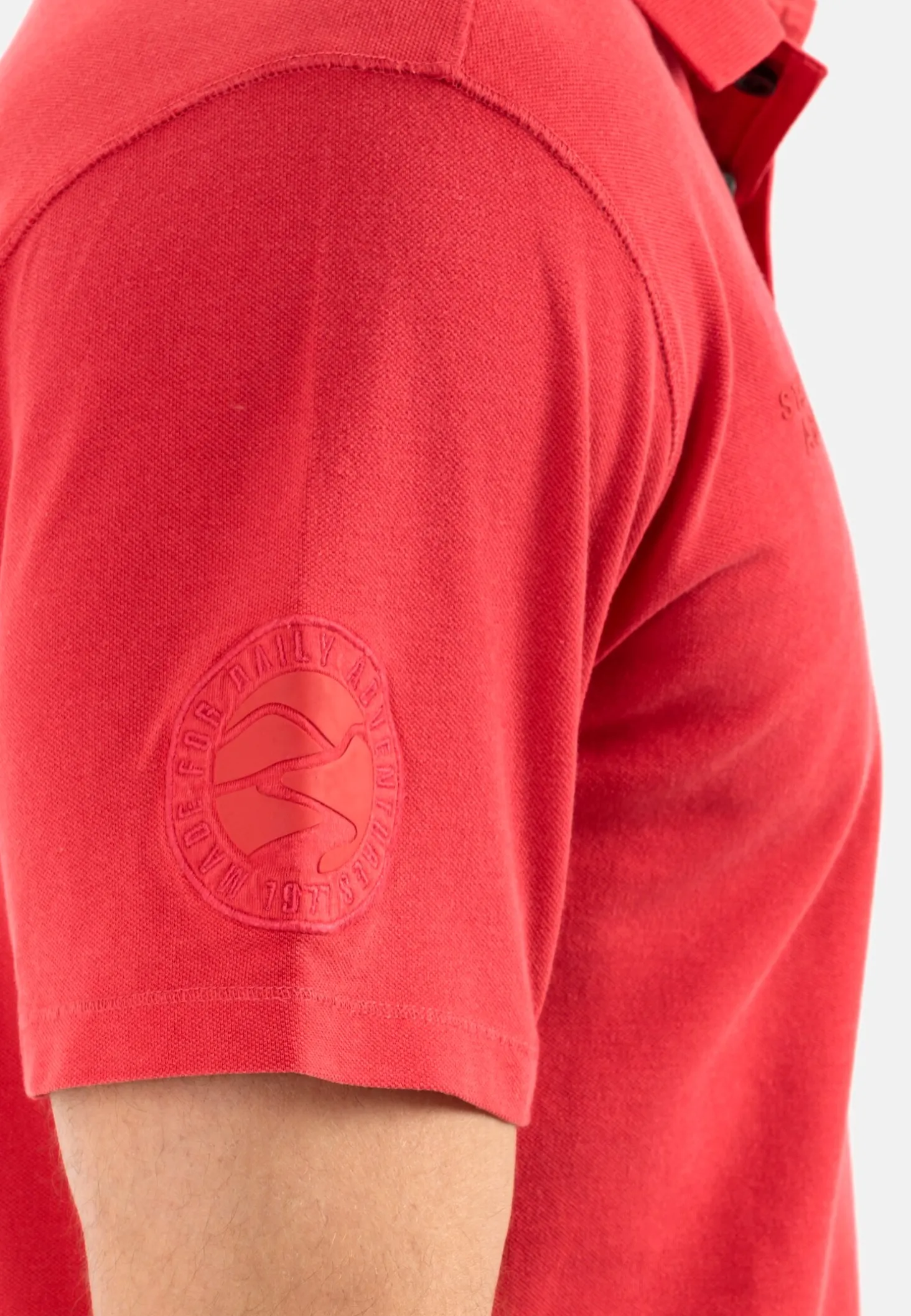 Piqué Poloshirt aus reiner Baumwolle