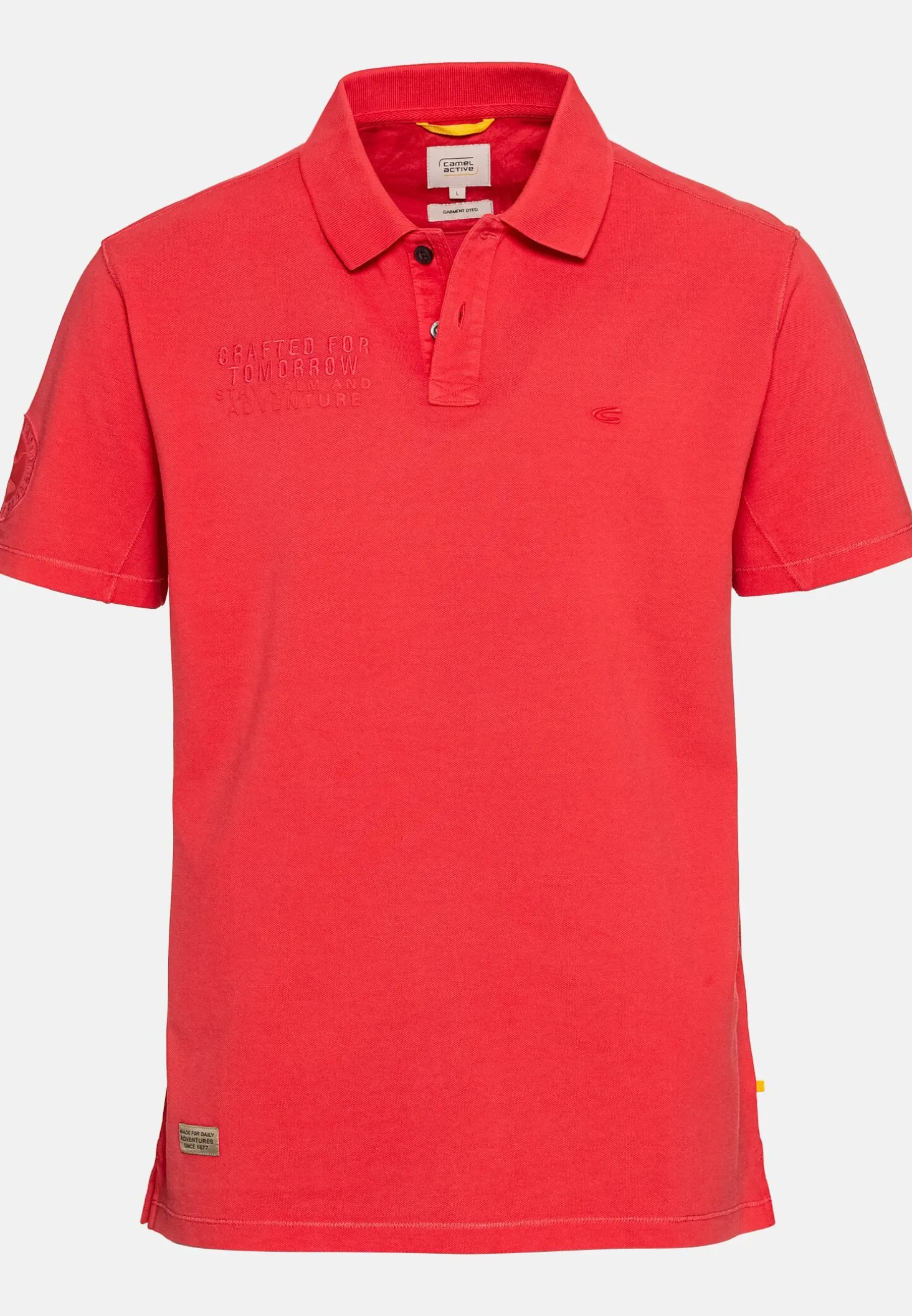 Piqué Poloshirt aus reiner Baumwolle