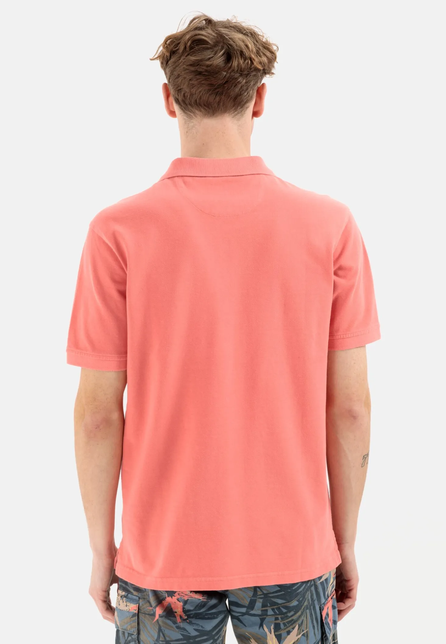 Piqué Poloshirt aus reiner Baumwolle