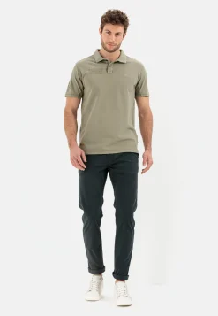 Piqué Poloshirt aus reiner Baumwolle