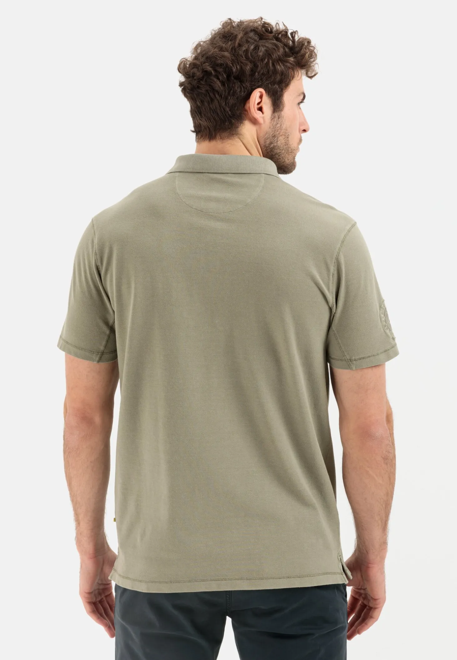 Piqué Poloshirt aus reiner Baumwolle