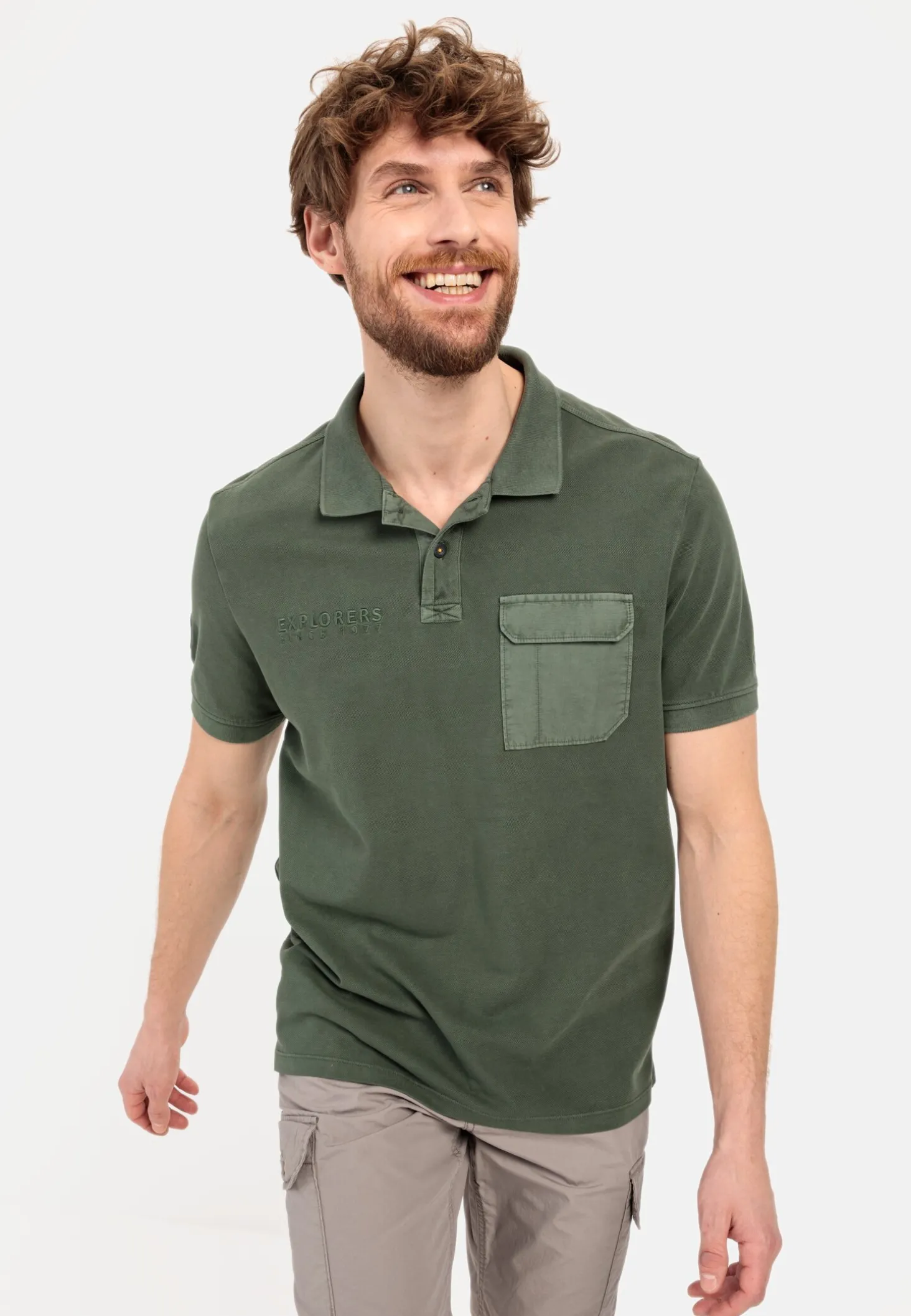 Piqué Poloshirt aus zertifiziertem Organic Cotton