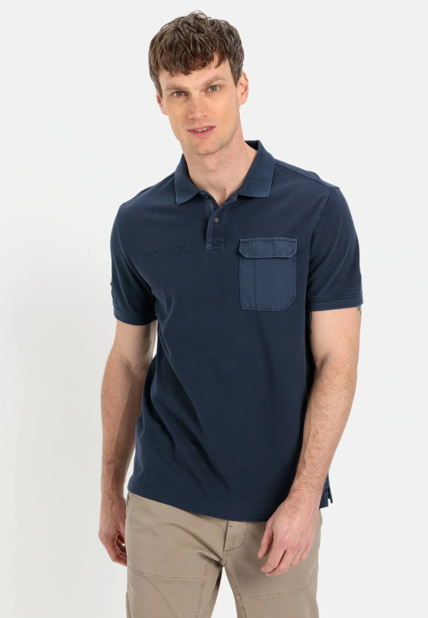 Piqué Poloshirt aus zertifiziertem Organic Cotton