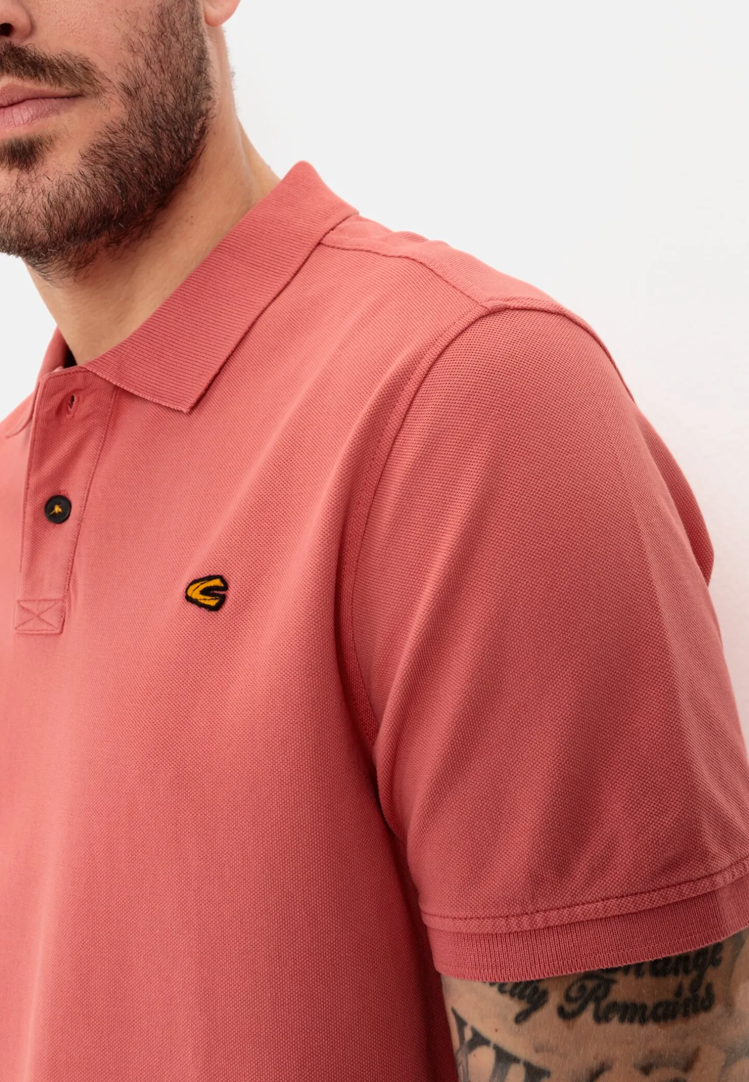 Piqué Poloshirt aus zertifiziertem Organic Cotton