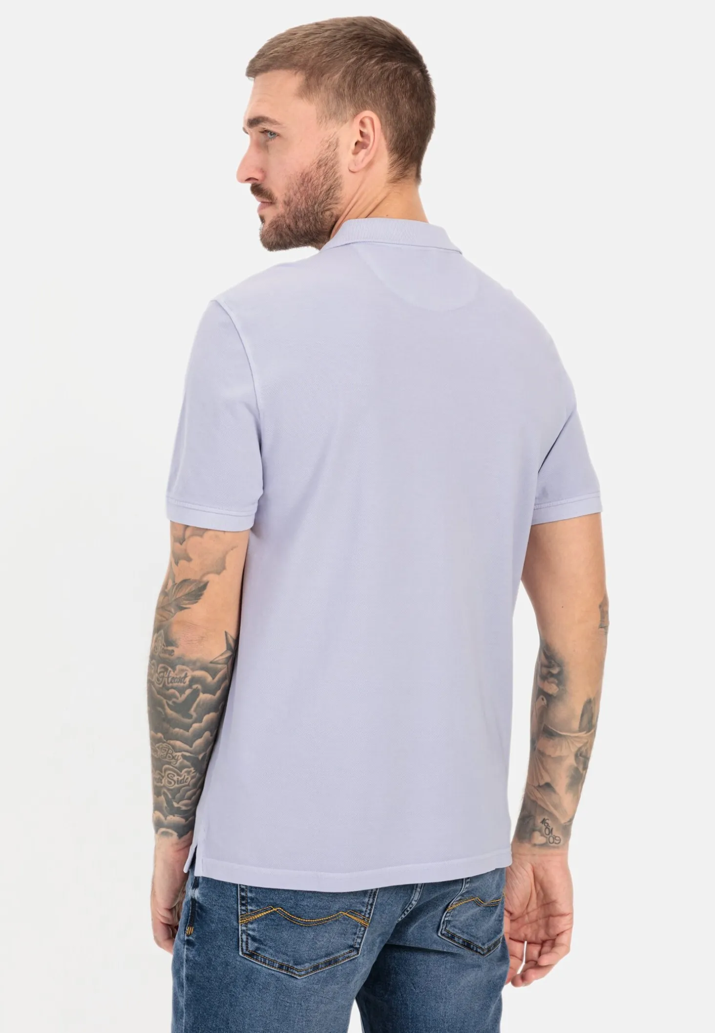 Piqué Poloshirt aus zertifiziertem Organic Cotton